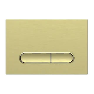 Кнопка смыва Boheme 667-MG механическая золото матовое